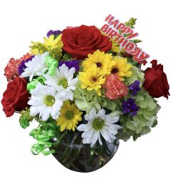 Happy Birthday Flower Bouquet